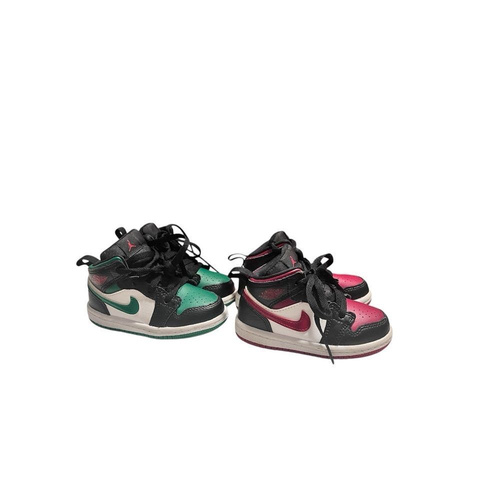 Lot Jordan 1 Mid Toddler Sneakers 6 C Boy Girls